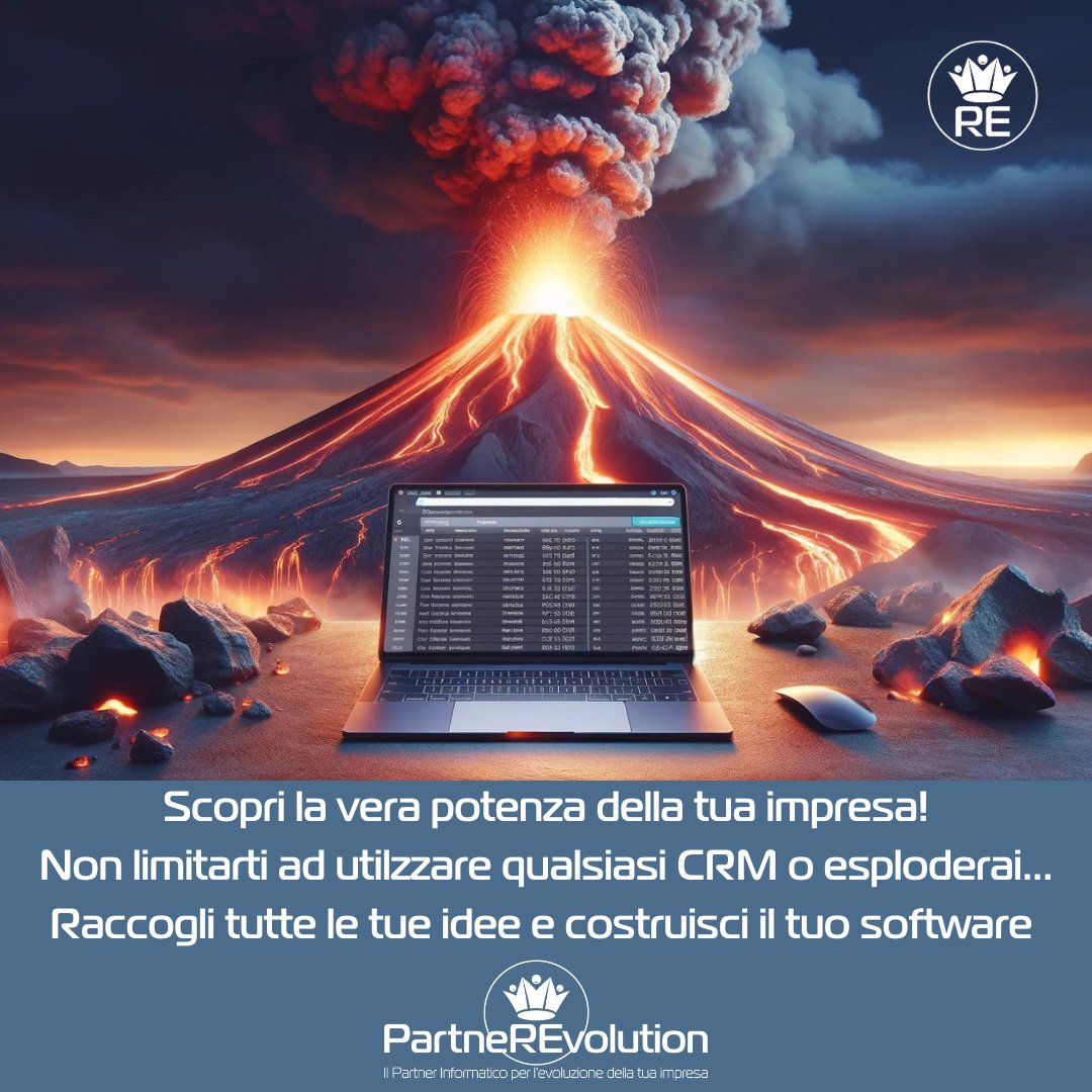 partnerevol's tweet photo. 🌋 "Gestire la propria impresa è come dominare un vulcano in eruzione: richiede grinta, determinazione e un sistema robusto che si adatti alle tue esigenze. Ecco perché un buon software CRM è il mio alleato indispensabile! 🚀

#crm #partnerevolution #ucc #leadsoftware https://t.co/2Pa1VwfNro