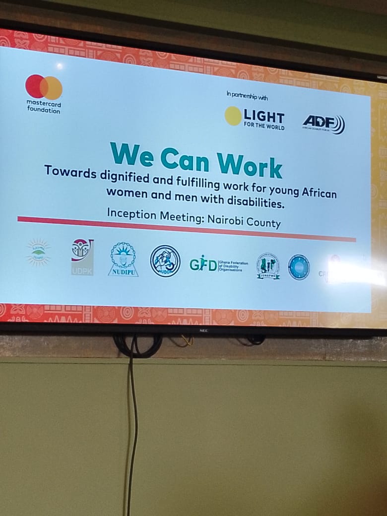 321DSSK's tweet photo. We are glad to be part of #WeCanWork Nairobi County Inception meeting. Let's break the attitudinal barriers, overcome the mindset and show that we can do it! #inclusionmatters #employment #youthwithdisability https://t.co/lLBwanaJEk