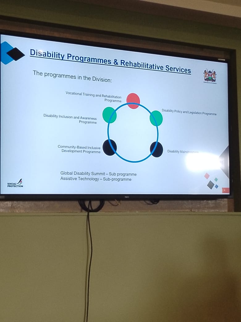 We are glad to be part of #WeCanWork Nairobi County Inception meeting. Let's break the attitudinal barriers, overcome the mindset and show that we can do it! #inclusionmatters #employment #youthwithdisability