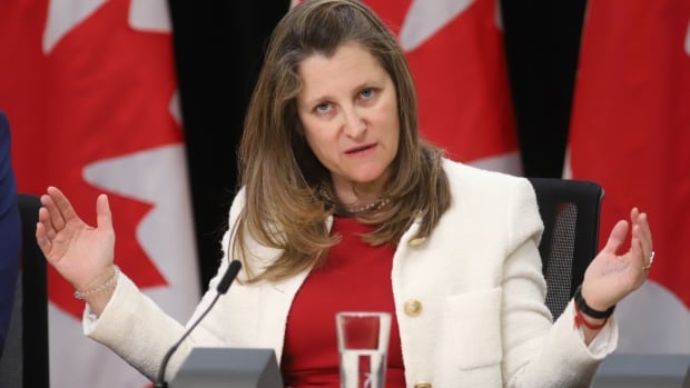 Freeland tables her fourth federal budget — this time with a tight focus on housing. 'We're at really a pivotal moment for young Canadians,' finance minister says. @JPTasker reports. cbc.ca/news/politics/… #cdnpoli Find out more at Nationalnewswatch.com