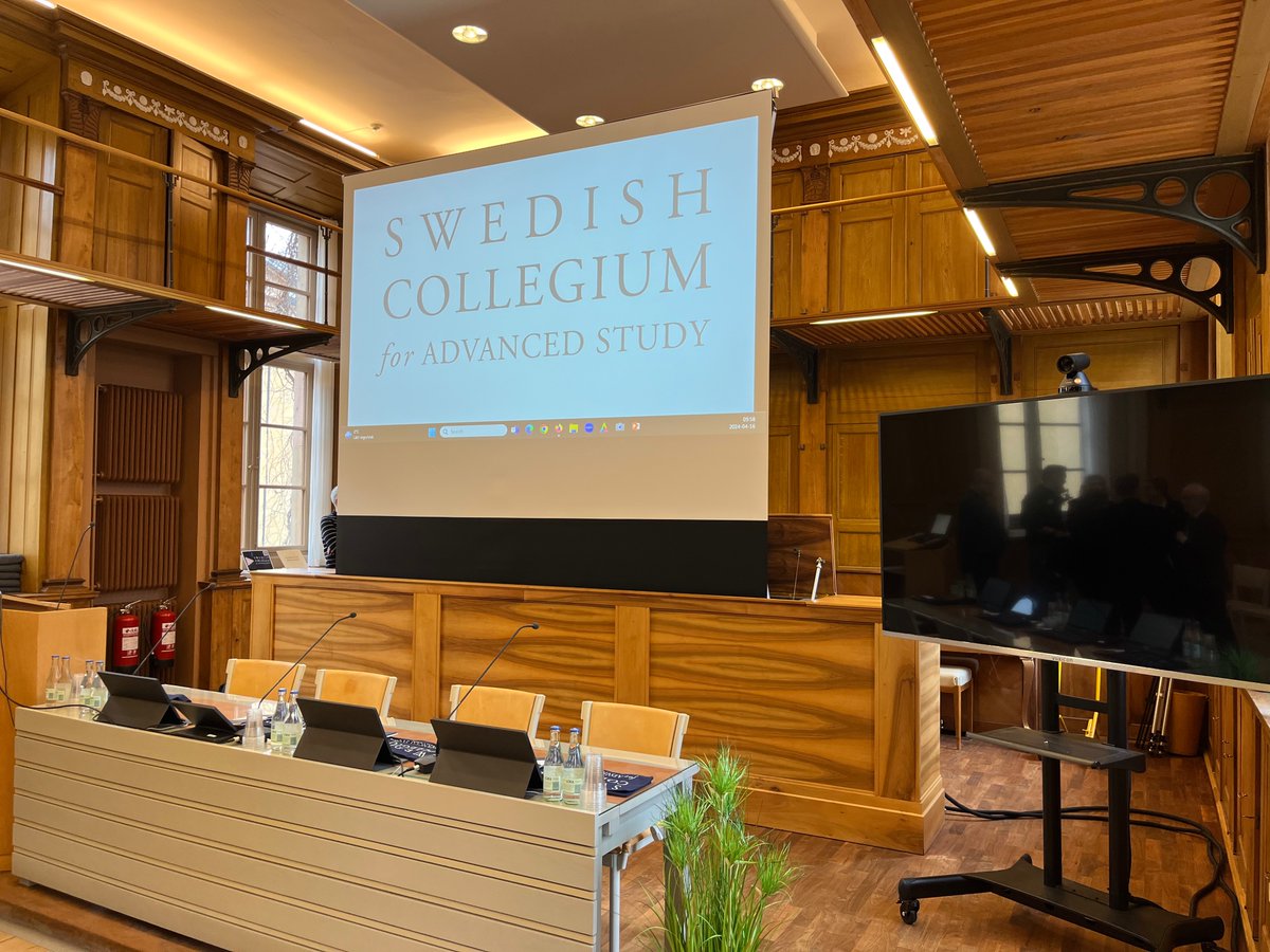 The symposium 'Sciences against Misinformation' is starting now at the Swedish Collegium for Advanced Studies, in Uppsala, and will continue until Thursday. Many interesting talks, including one by @anjabechmann with some results from @nordishub