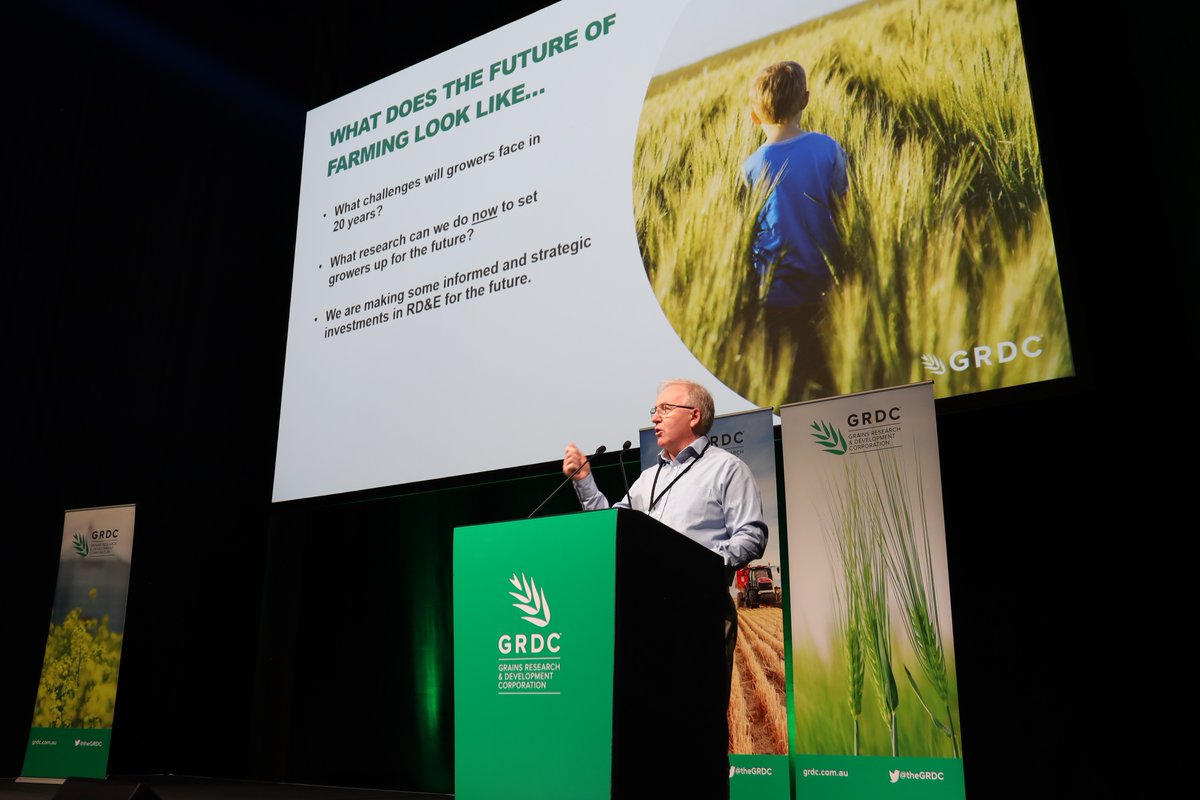 We loved listening to: ✔️Nigel Hart @Nige_Hart ✔️Nick Carracher ✔️Dr Sheri Strydhorst @SheriStrydhorst who spoke at the Adelaide #GRDCUpdate on the pathways to more profitable, sustainable grain production, covering research, markets & adoption 👉bit.ly/4cUkRyq