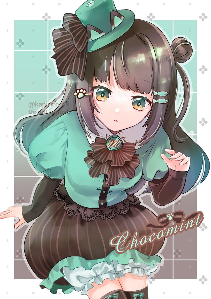💚🍫🐾
#イラスト #illustration #オリジナルイラスト #創作イラスト