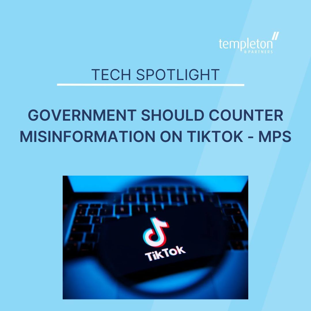 📢 Tech Spotlight Tuesday: MPs Urge Government Action on TikTok Misinformation! Despite security concerns, MPs advocate for government engagement on TikTok to combat misinformation targeting young audiences. buff.ly/3Q3RPT6 #TechSpotlight #TikTokMisinfo #TikTok