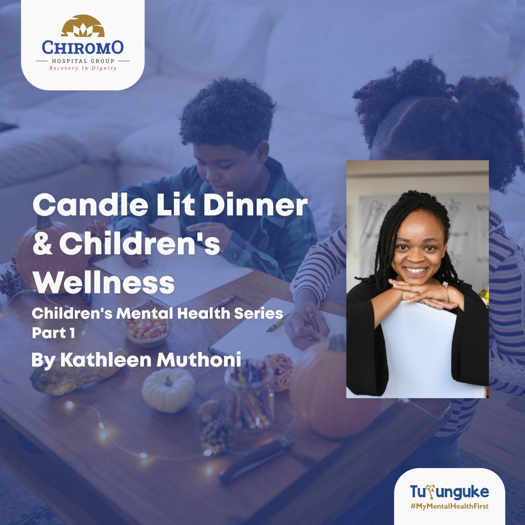 'Children are living dreams, with crayons in their hands, coloring the future bright.' This week, we will be sharing a 3-part series on Children's Mental Health, written by our very own Hospital Psychologist Kathleen Muthoni Take a moment to read the first part; Candle lit