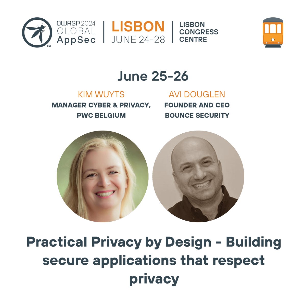Privacy and security can, and should, strengthen each other 💪. That's why I am so excited I get to team up with security pro, @sec_tigger, on this training course. Join us at @owasp Global AppSec to learn how you can successfully integrate privacy in your security practices.