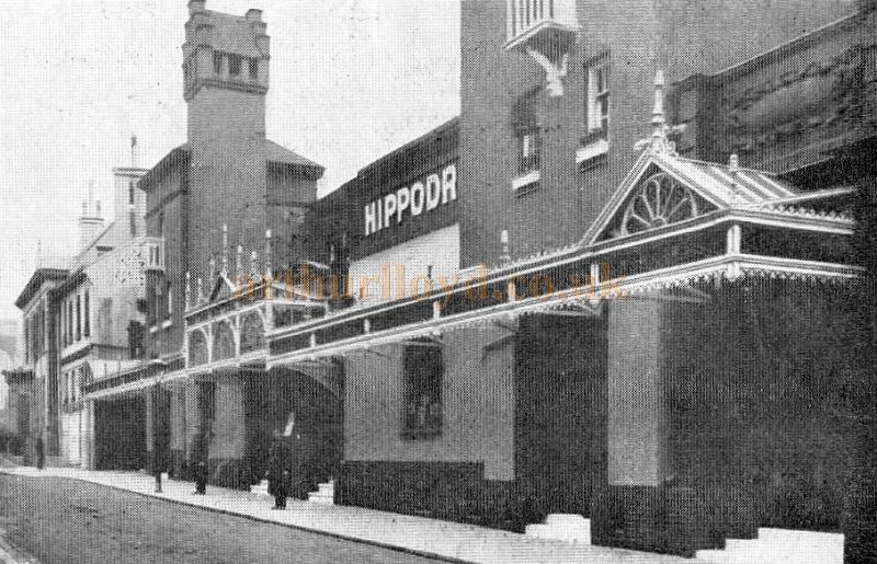 #architecture twitter - what is the correct name for the fancy glass awning above the doorway of this building please? (It's the Hippodrome in Brighton, if you're interested, which was once an ice rink, hence my interest🙂⛸️)
