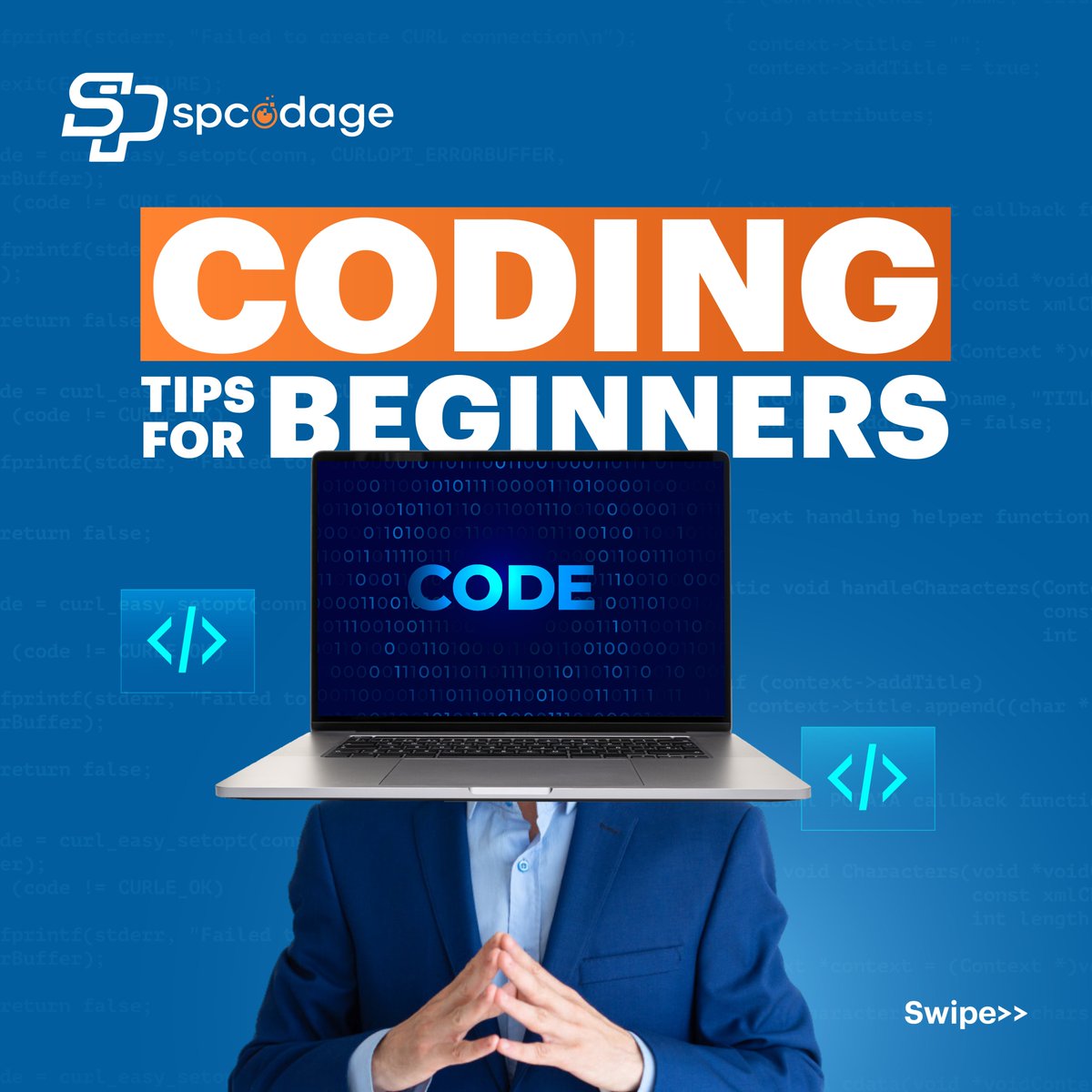 spcodage's tweet image. Empower your coding journey with these essential tips for beginners! 🚀💻

#codingtips #beginnercoders #techskills #ethicalhacking #reactjs #it #business #security #webdev #frontend #iot #robotics #programmerslife #hackers