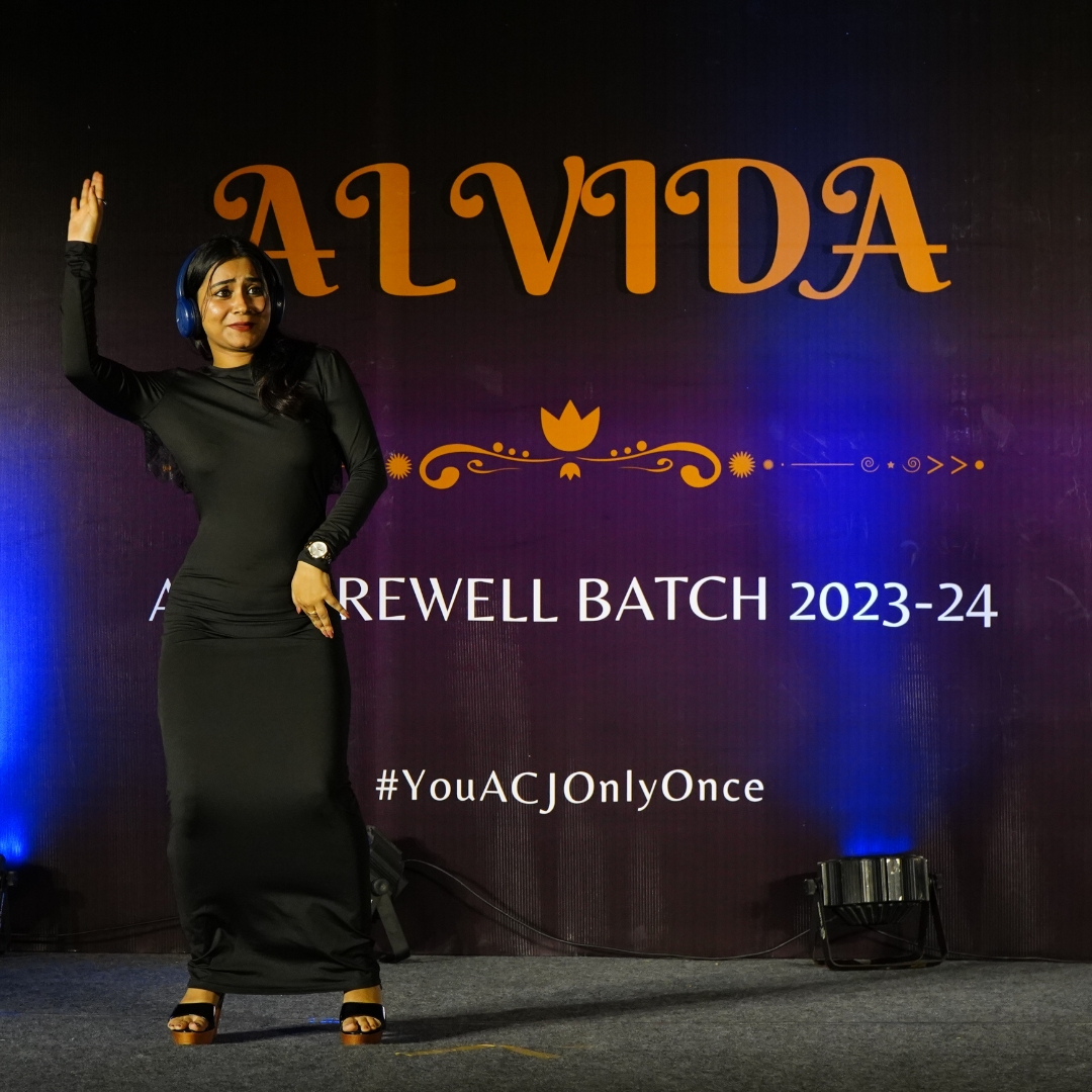ACJIndia's tweet photo. ALVIDA- ACJ Farewell Batch 2023-2024.
.
.
#YouACJOnlyOnce https://t.co/RcnJtwPnAR
