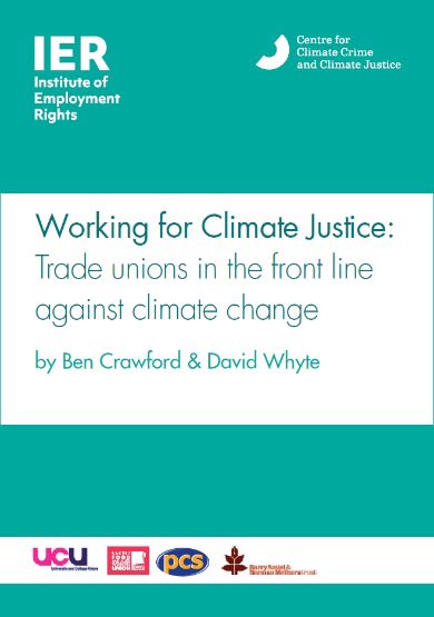 These #STUC24 motions on #JustTransition tally very precisely with the work @IERUK has done with @d_whyte100 & Ben Crawford & a range of supportive trade unions over the last year. You can read the report that came out of that work, here: ier.org.uk/working-for-cl… (5/5)