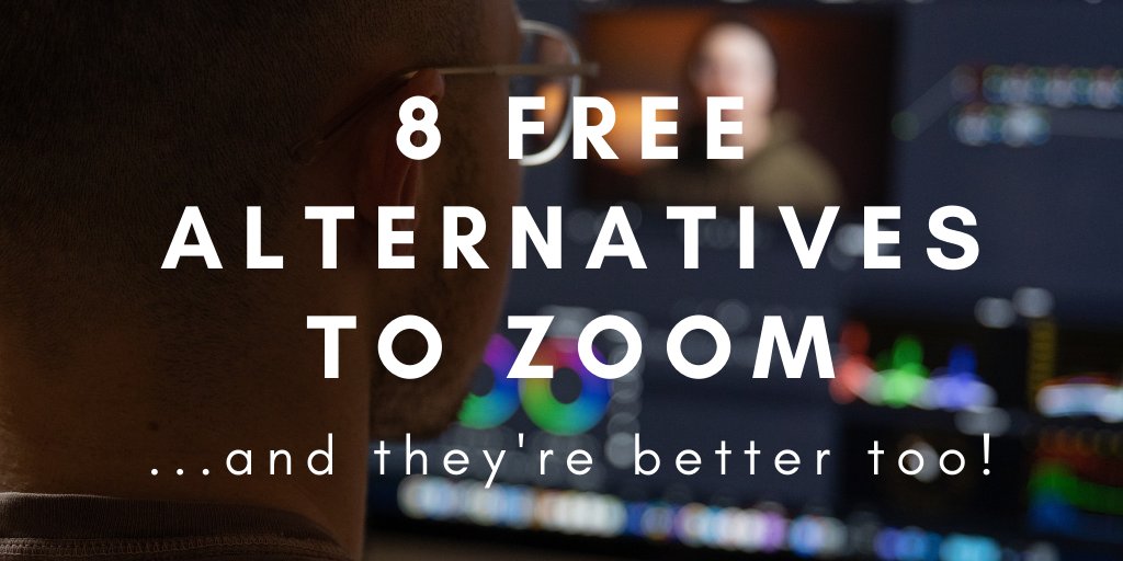 Why do so many people use Zoom?  The free and paid versions of these alternatives are far better pmresults.co.uk/7-best-free-al…  #remotework #videoconference #COVID #wfh #workfromhome #remoteworking #digitalnomad #homeoffice #homeoffice #coworking  #zoommeetings #business