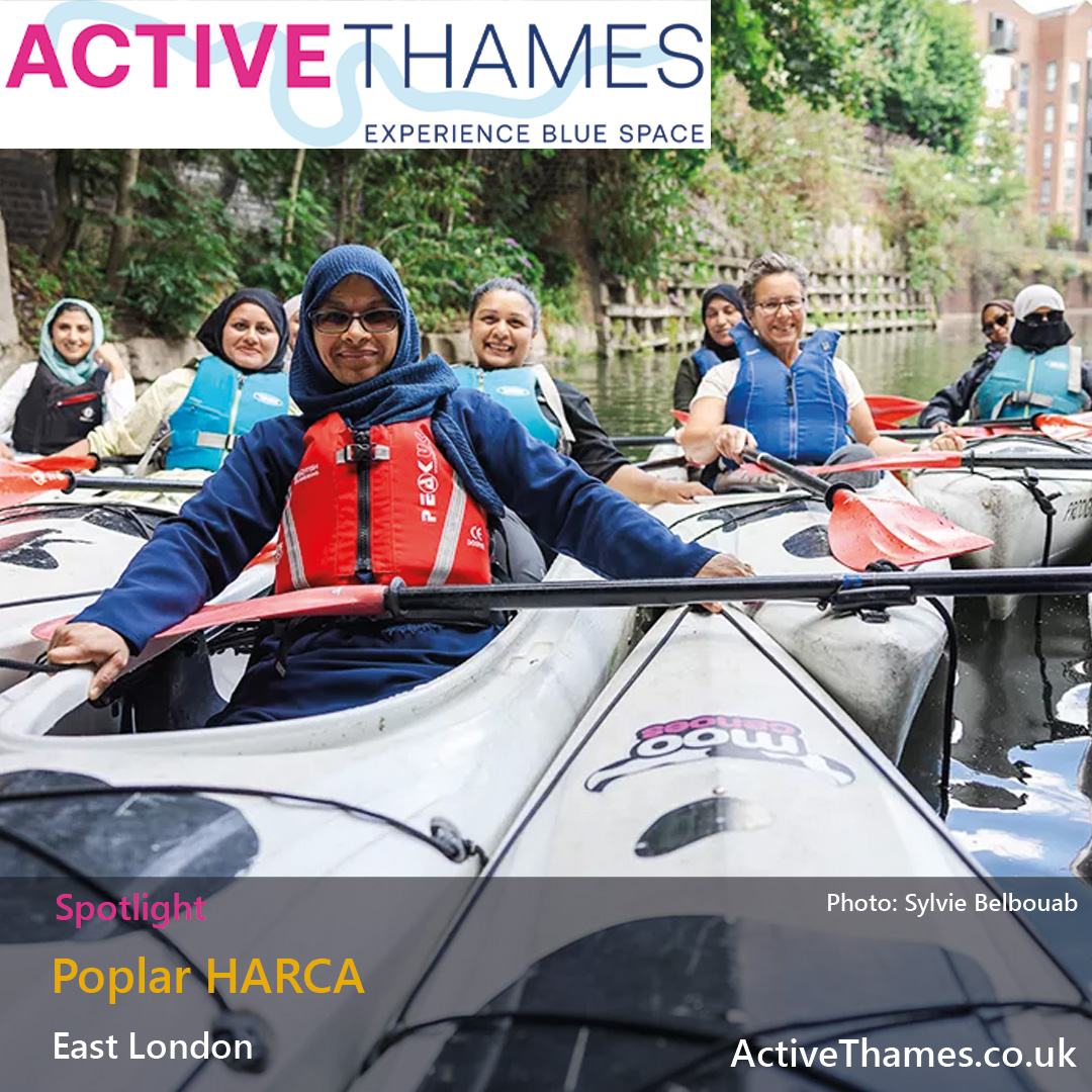 #ActiveThames Spotlight

A grant of £4,880 will support Poplar HARCA to deliver new watersports sessions including family days 

Experience #BlueSpace 🌊🛶🚶 hubs.la/Q02sHC120

#ThamesVision #ThamesEstuary #RiverThames #Paddling