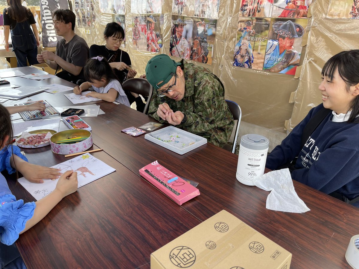 FutureG2019's tweet photo. 🌸FG出展活動内容🌸
🔹桜流鏑馬パウンドケーキ試食会&amp;アンケート調査
🔹ホースビーズストラップ販売&amp;体験コーナー
🔹流鏑馬写真展
🔹流鏑馬ファンブック販売
🔹ぬりえコーナー

二日間天気に恵まれたこともあり、本当にたくさんの方々に出展ブースを楽しんで頂くことができました✨ https://t.co/9aLPIM7LCR