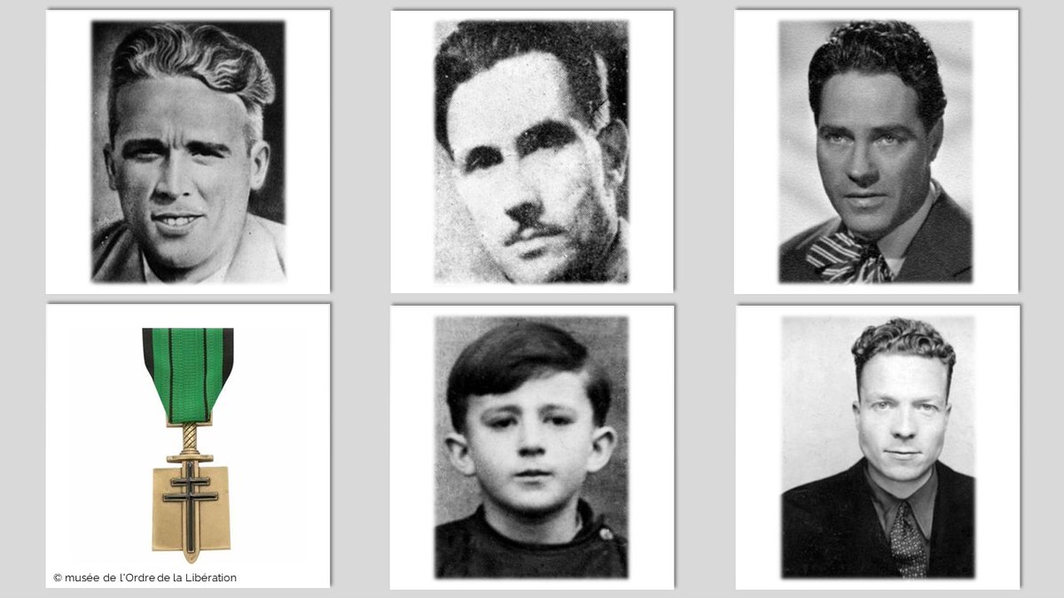 #CeJourLà 16 avril
Cinq nouveaux portraits de Compagnon de la Libération
#CompagnondelaLibération #OrdredelaLibération #devoirdemémoire
