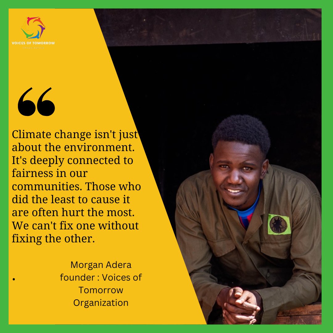 🌍 The future of our planet lies in the hands of the next generation! As youth voices continue to rise, so does the hope for a more sustainable future. Together, we can make a difference in the fight against climate change.
 #voicesoftommorow
#YouthAdvocacy 
 #ClimateAction 🌿✨