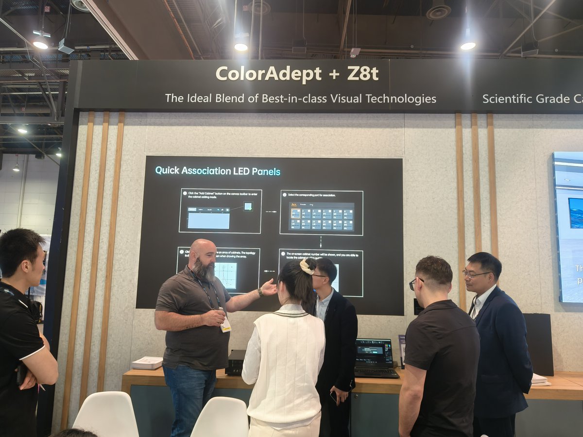 Come and visit #Colorlight at Booth C8529! We're pleased to have had so many visitors stop by for your interests and professional conversations at #NabShow2024, and we can't wait to introduce you to our three classic solutions over the next two days.
#led #nabshow2024 #ledusa