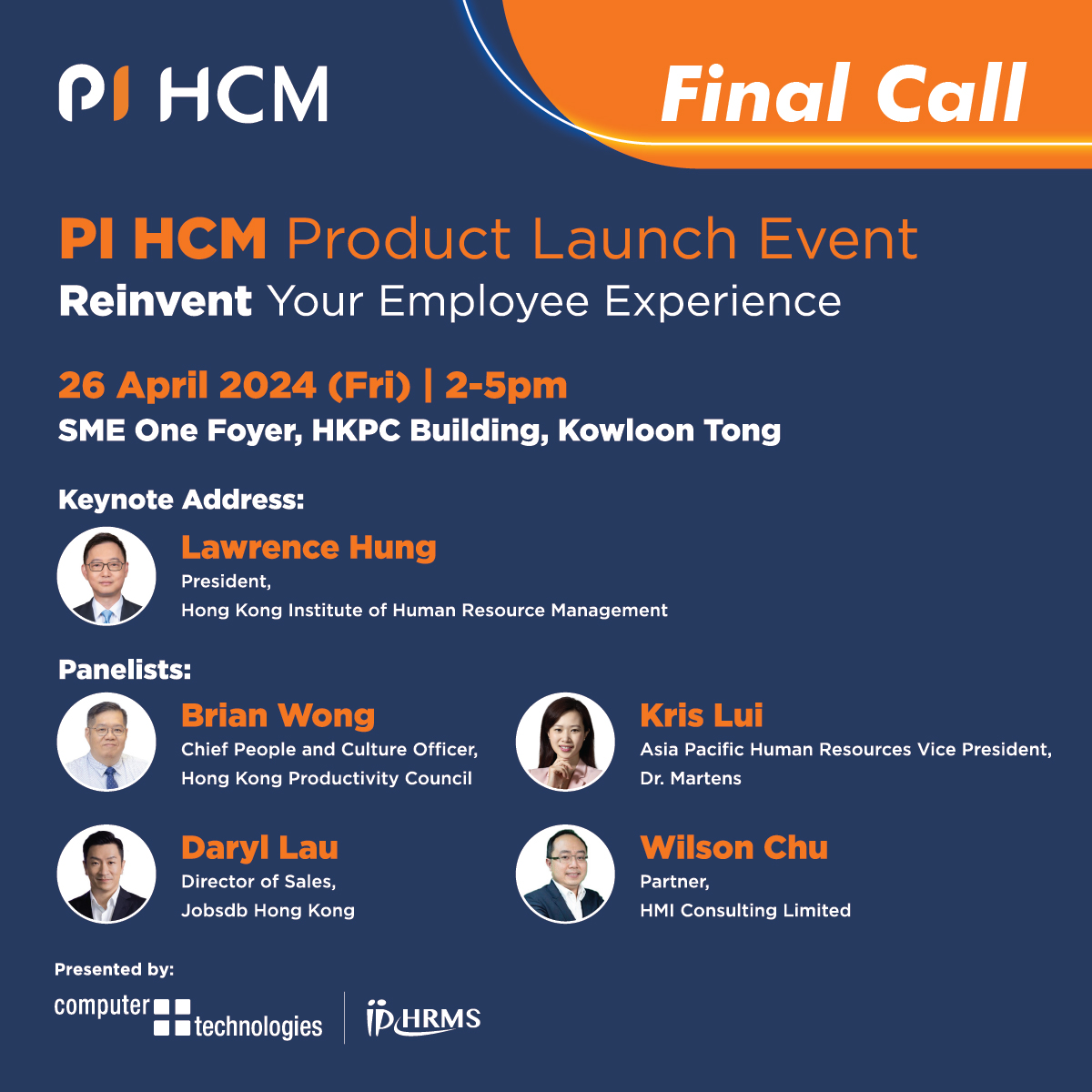 CNT00046's tweet photo. Join us for an immersive experience where you'll gain valuable insights from top professionals in the field, learn about cutting-edge HCM strategies, and explore the innovative capabilities of PI HCM!

Register Now: https://t.co/X4C7cts93u https://t.co/5PfGaBJN65