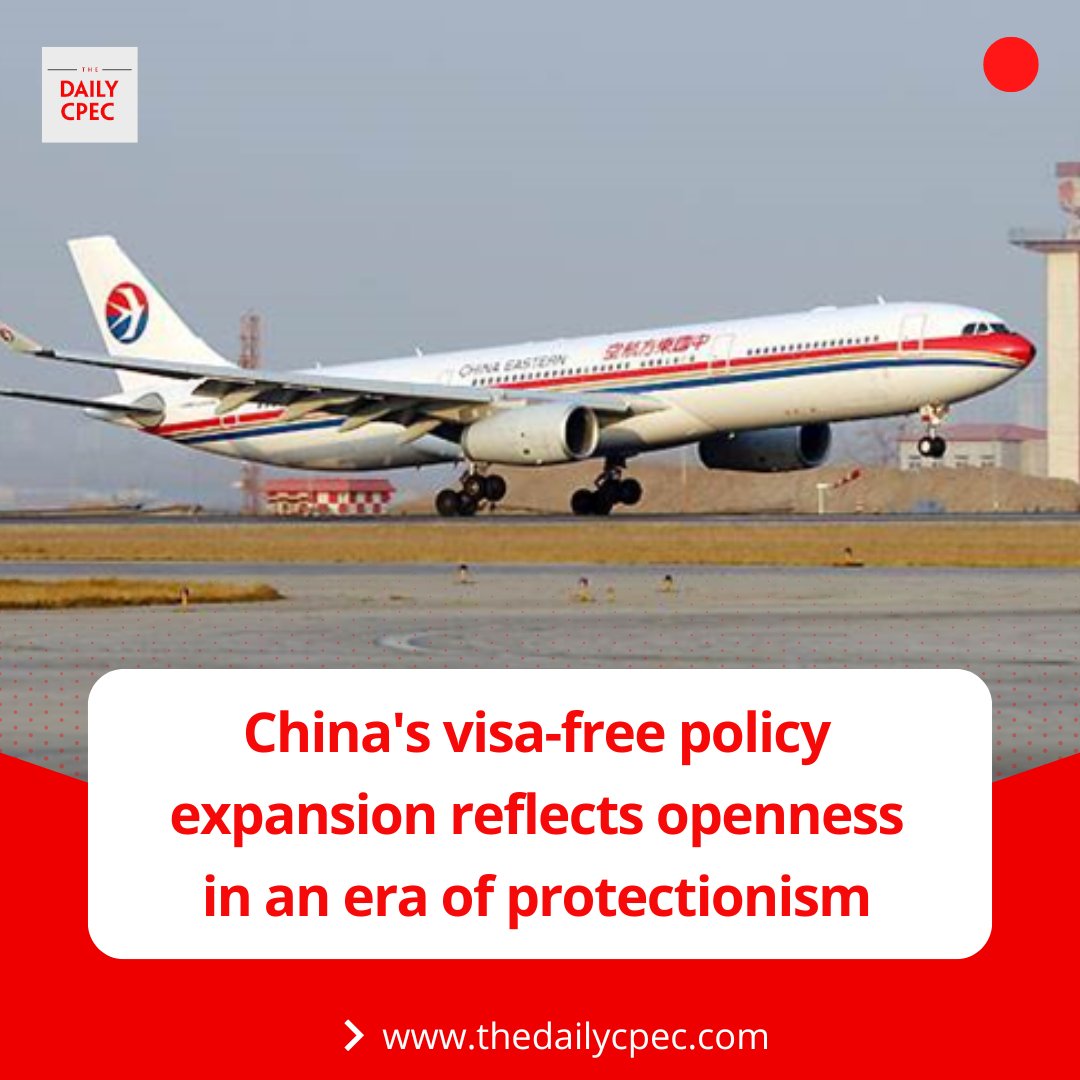 #China's extension of its #visafree policy to more countries reflects a commitment to openness and international engagement, aimed at boosting #tourism and fostering people-to-people exchanges.

Read More ⤵️:
thedailycpec.com/chinas-visa-fr…