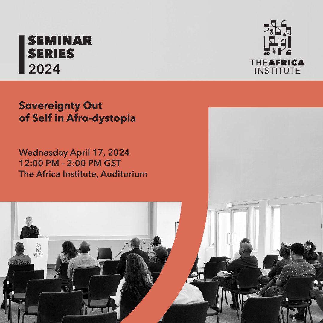theafricainst's tweet photo. Register to attend our public seminar with Professor Joseph Tonda as he discusses the concept of the 'Black continent' and its significance beyond geographical boundaries in his talk titled 'Sovereignty Out of Self in Afro-dystopia': https://t.co/LXyophJEgR https://t.co/VMOk30F0Xn