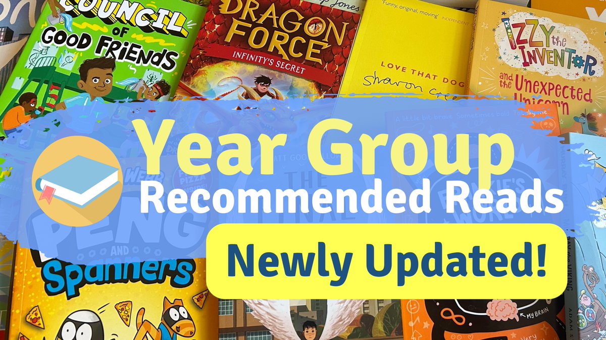 🚀HURRAY!🚀 The BooksForTopics 2024 Year Group booklists are published today - with new titles and new-look downloadables! 🌟Quick links🌟 ➡️ BROWSE: booksfortopics.com/booklists/reco… ➡️ PURCHASE: peters.co.uk/books-for-topi… ➡️ PRINT: booksfortopics.com/resources/prin…