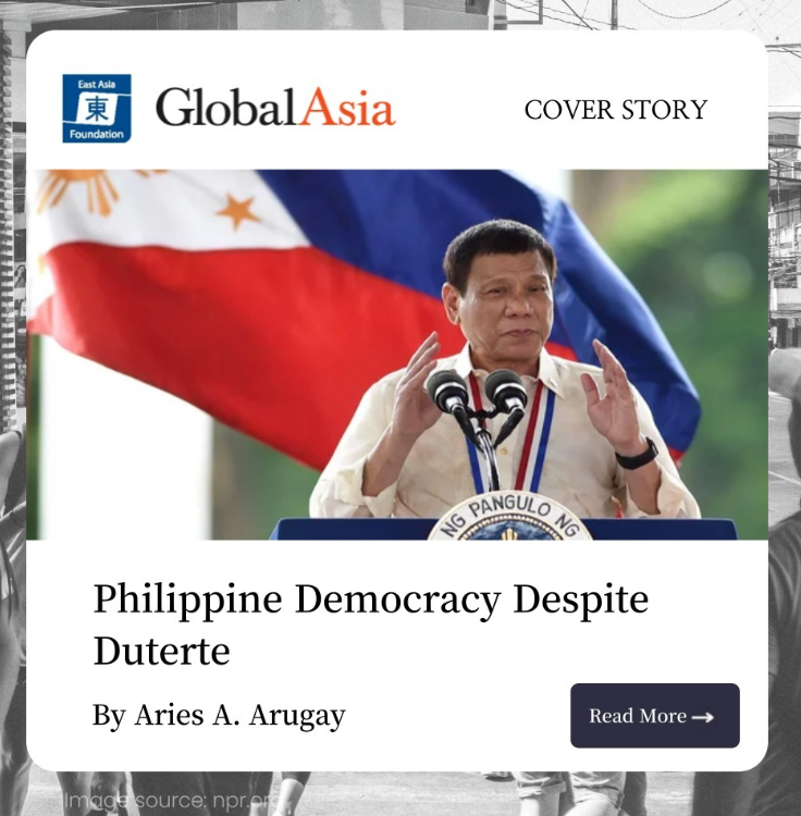 Democracy in the Philippines has faced numerous challenges over the years. Now, with the ousted dictator Marcos' son as president and Duterte's daughter as vice president, rebuilding democracy is tough but hope remains, says Aries A. Arugay. tinyurl.com/mr3pxkzj