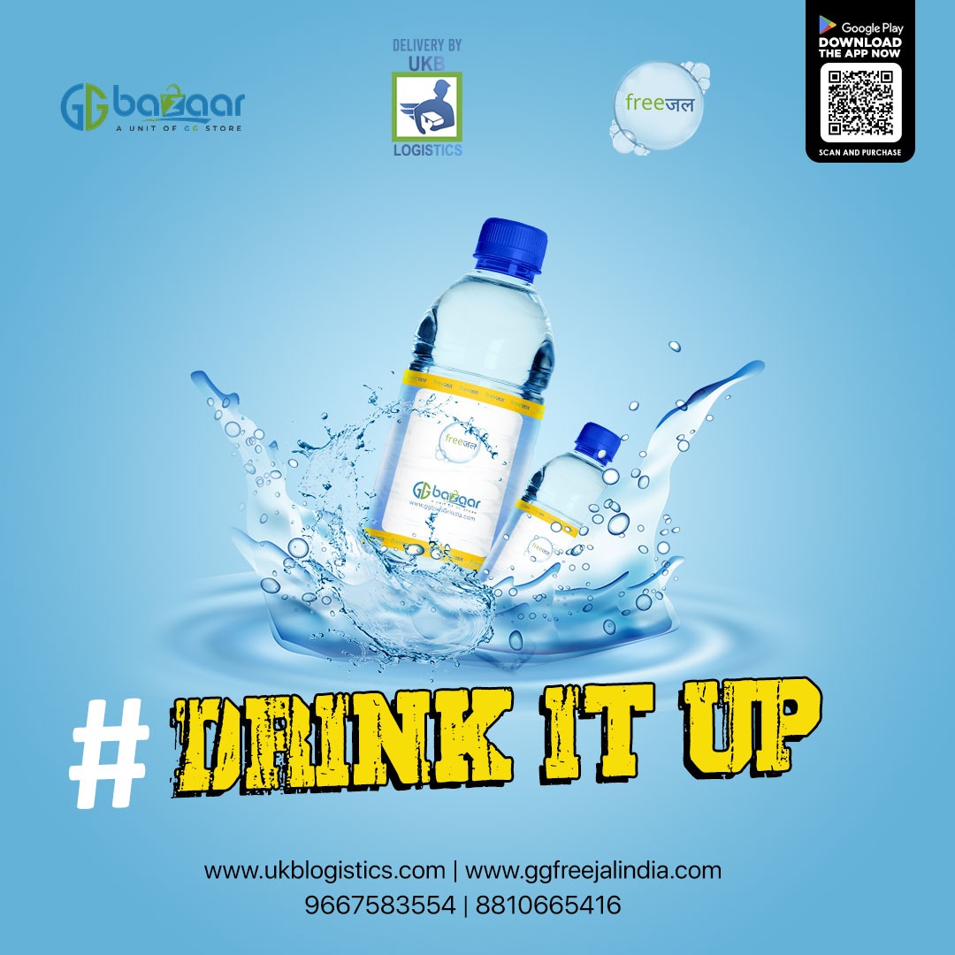 Water is life. Drink up and feel refreshed.
.
.
#ggbazaar #drinkitup #stayhydrate #healthyliving #healthy #drink #waterlife #feel #refreshing #refreshed #refresh #stayrefreshed #wellness