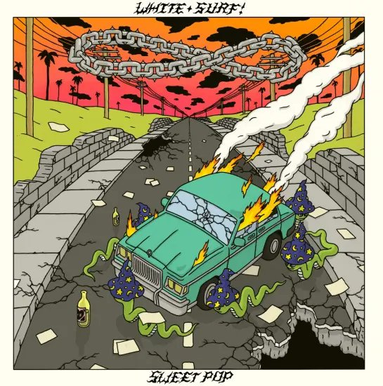 こちら在庫残り数枚！ 大阪発 エモ/メロディックパンクバンド"WHITE SURF!"の待望となる1stAlbum"Sweet Pop"が4月3日にアナログレコードでリリース！

WHITE SURF! / Sweet Pop [LP+MP3]
soulmine.jp/?pid=179863617