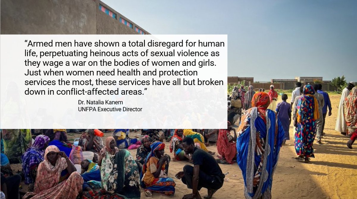 The war in Sudan has been going on for one year now. Millions of people continue to face various risks, including sexual violations against women and girls.