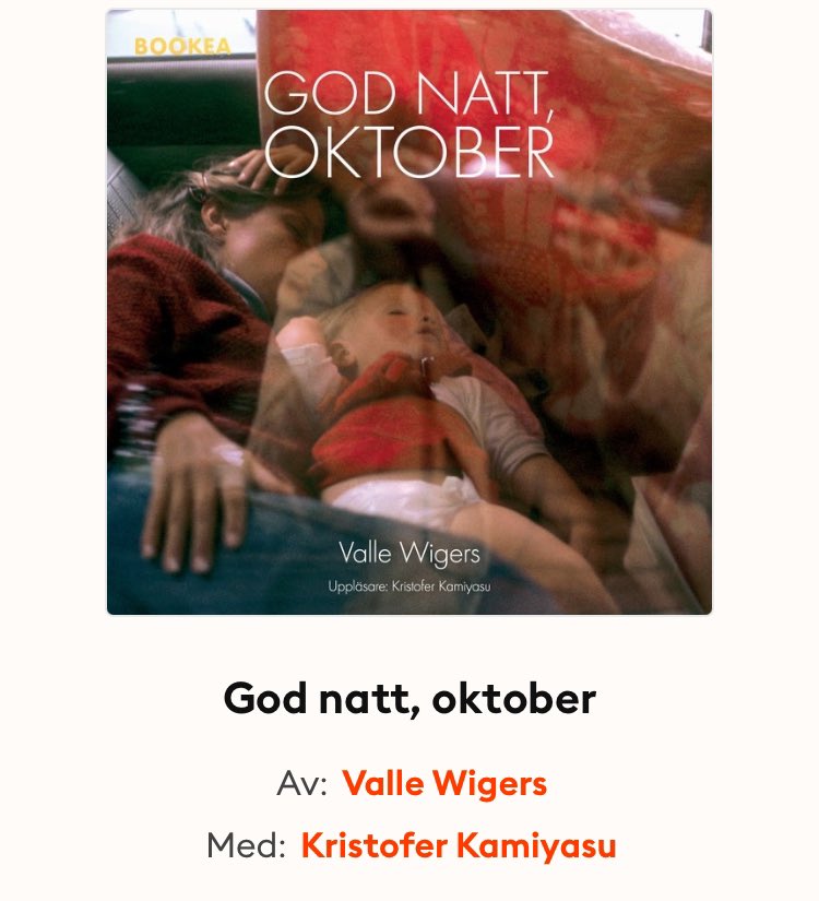 vallewigers's tweet photo. Den här elvaåringen släpps på ljud idag och jag är otroligt glad över att det är Kristofer Kamiyasu som läser! Boken kom ut vid en tidpunkt då en debutroman på ett mindre förlag fortfarande recenserades på kultursidorna, det var kul! @storytelsverige https://t.co/Uu1CcELbpl