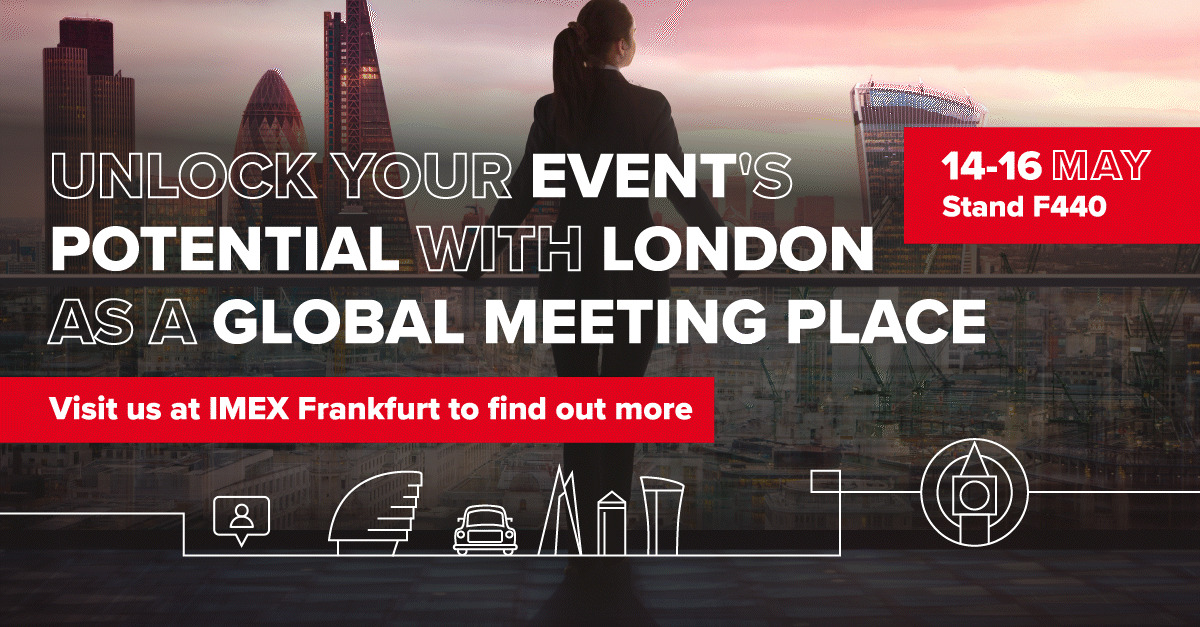 📣Diaries for IMEX Frankfurt 2024 are open! Secure your 1to1 appointment to discover what #London has to offer for your next business event. The city is constantly evolving making it an exciting place to host business events and the team is here to help you find the best