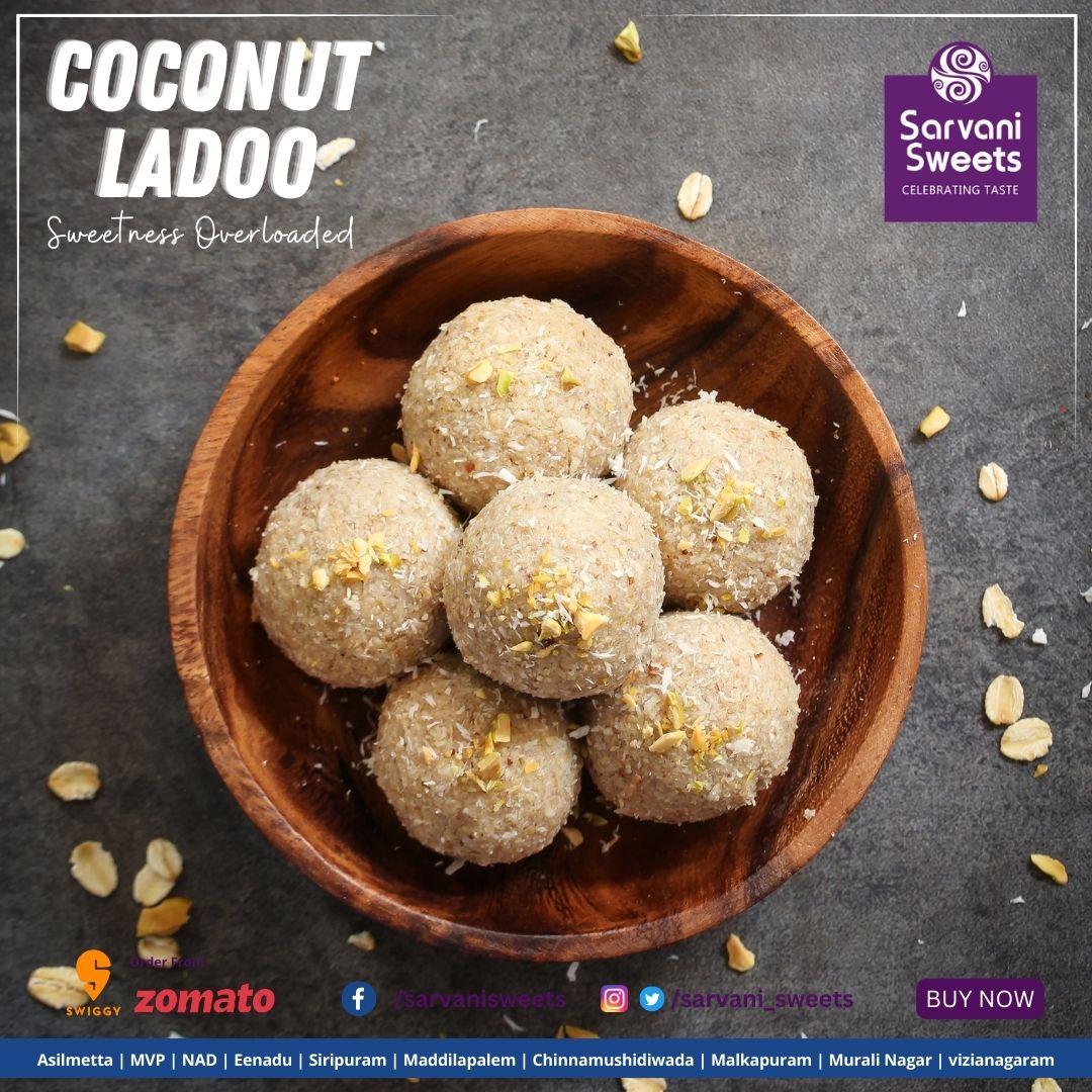 Coconut Ladoo is a popular Indian sweet made with desiccated coconut, sugar, and milk. It is a delicious and nutritious sweet that is perfect for any occasion.

@Sarvani_Sweets

#coconutladoo #sweets #indiansweets #yummy #traditionalsweets #sarvanisweets #tasty