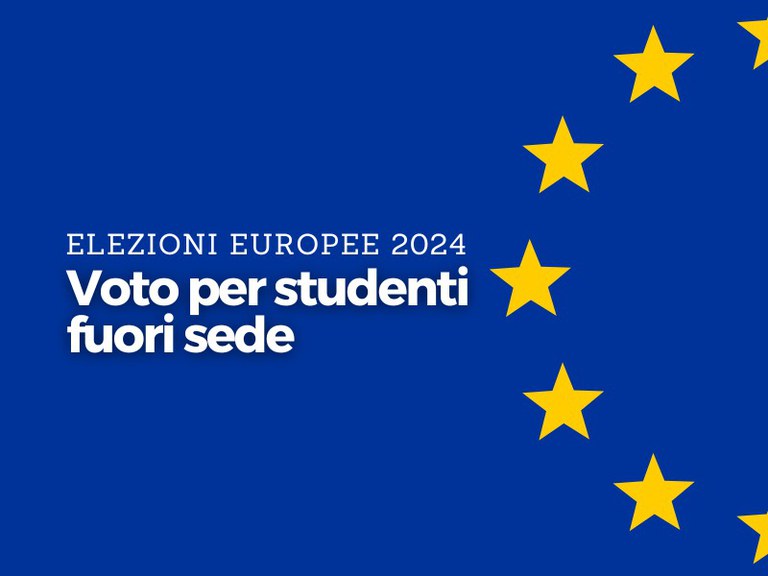 DipPoliticheUE's tweet photo. 🗳️#EE24 
Sei uno studente fuori sede e vuoi votare per i membri del Parlamento UE spettanti all'Italia? 
🔜 Entro il #5maggio devi presentare apposita domanda al Comune d'iscrizione elettorale

Maggiori info 👇
https://t.co/6BKCE0qYsc https://t.co/cTPTEy6GMW