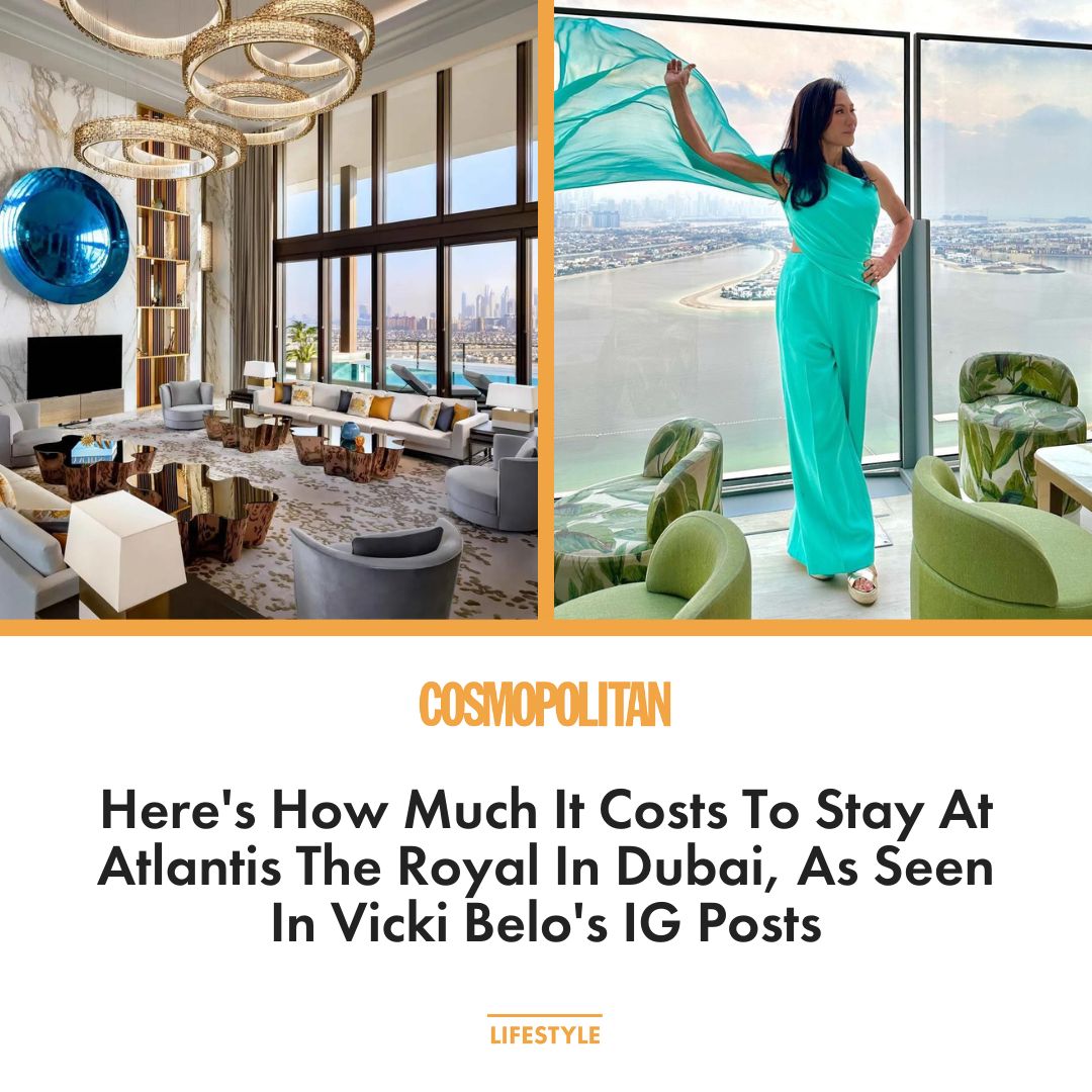 Dr. Vicki Belo stayed at the Sky Pool Villa suite—and yes, it's as luxurious as it sounds! FULL STORY: bit.ly/3vK0Ytj