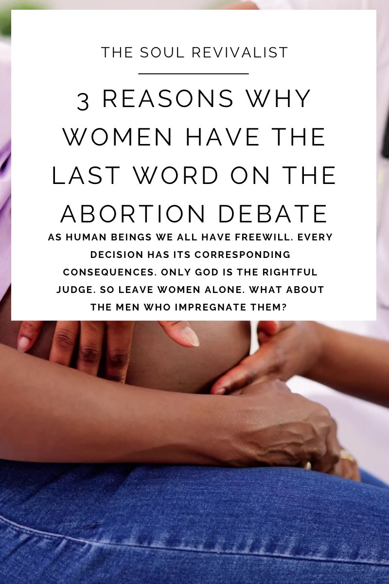 My thoughts on the #Abortion laws! substack.com/@thesoulreviva…