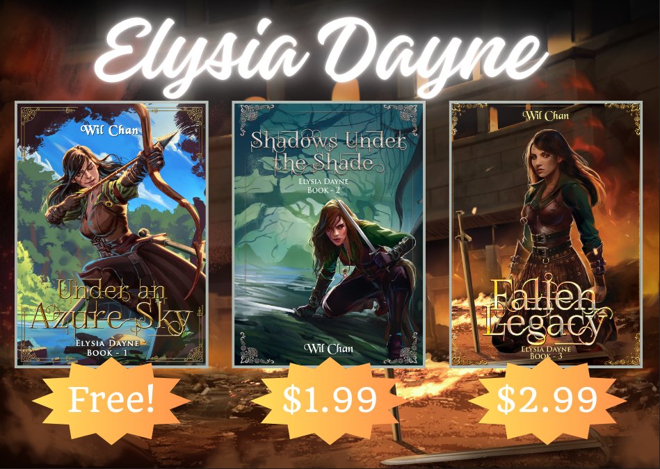 This is the last day of my #IndieApril sale! Book 1 is still *FREE* for the next 20-odd hours. All three for under $5USD! I'm pretty sure they won't be this cheap for the rest of the year!