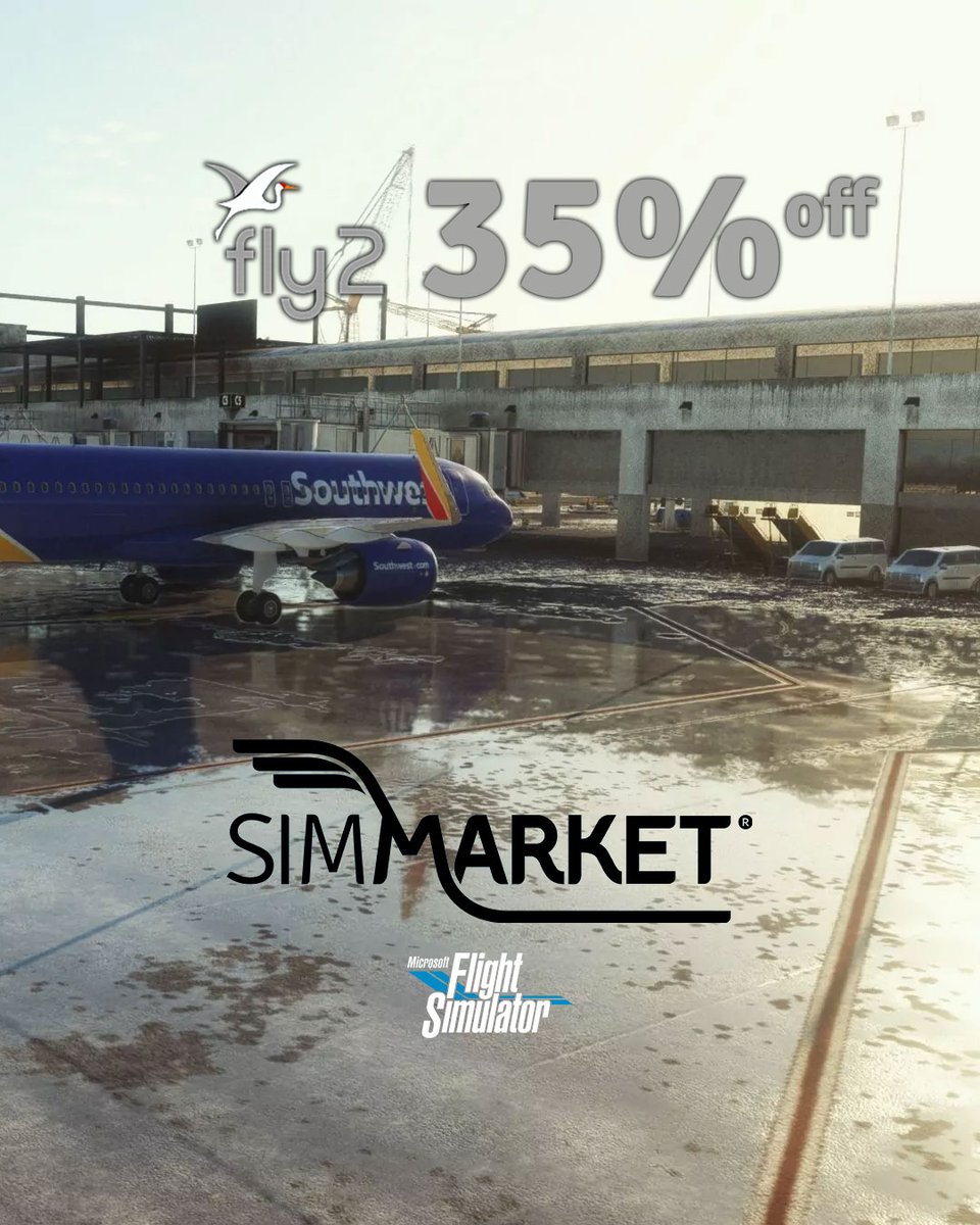 simflight's tweet photo. Fly 2 High 35% OFF MSFS Airports incl. KRSW Southwest Florida, LBSF Sofia V2, KJAX Jacksonville and more until April 19th 👇
https://t.co/H0BrwtxayK
#flightsim #SIMMARKET #fly2high #Jacksonville #SouthwestFlorida #USA #Sofia #Bulgaria #MSFS2020 #MicrosoftFlightSimulator https://t.co/8vfGf8CLwJ