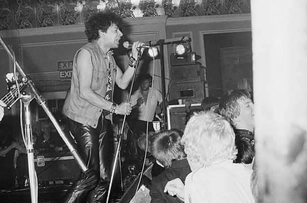 U.K. Subs - Upstairs at Hammersmith Clarendon - Thursday, 18th November 1982 (pics - Erica Echenberg)