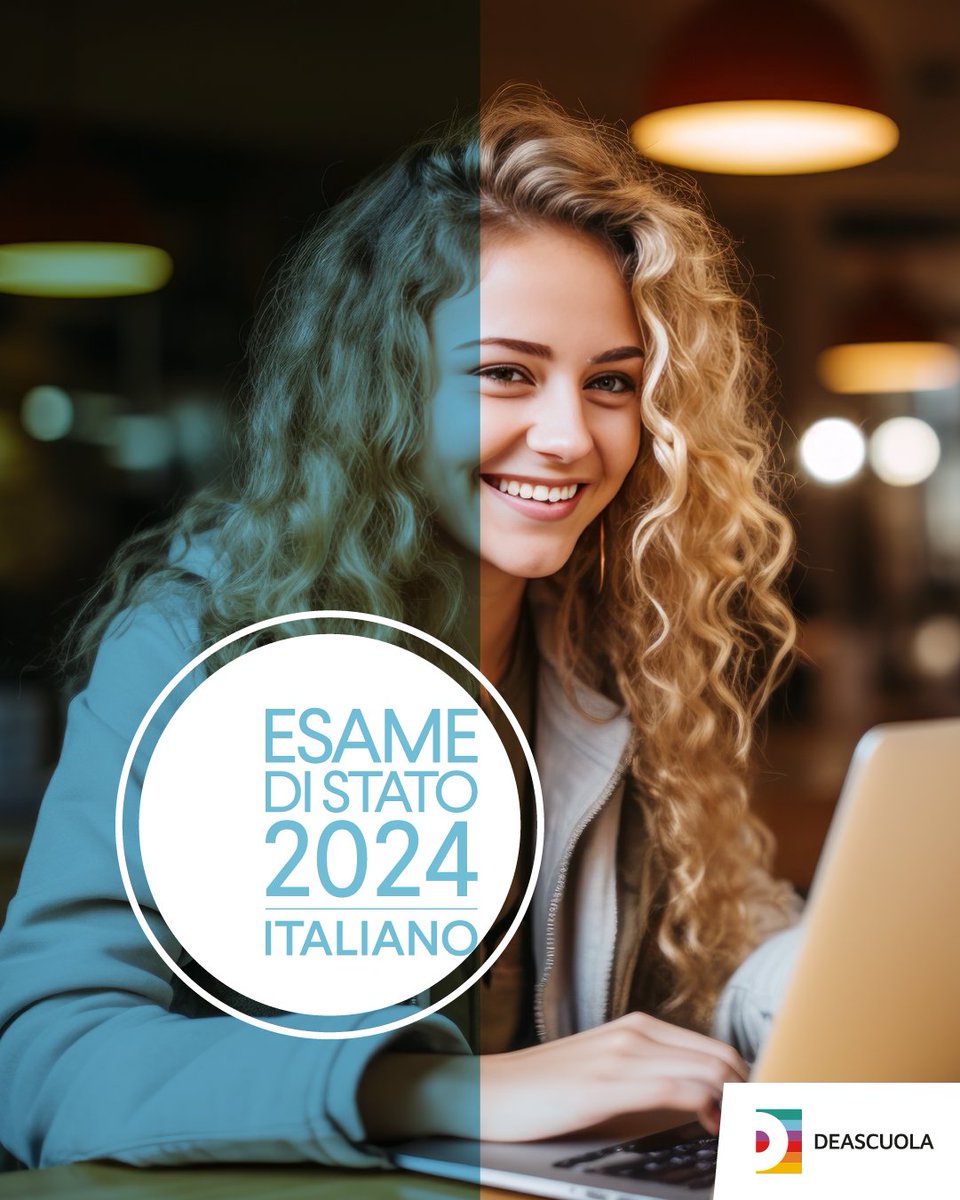 SAVE THE DATE! Ti aspettiamo l'8 maggio alle ore 7 per la simulazione della #PrimaProva dell'#EsamediStato 2024. A partire dalle 14:00 troverai poi un commento a cura del nostro autore Claudio Giunta e la griglia di valutazione della simulazione.
👉 esame-di-stato.deascuola.it