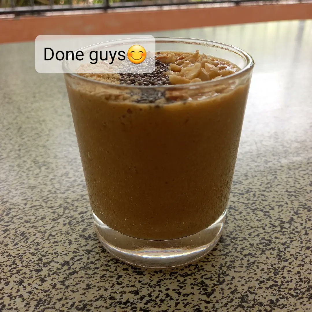 jessyjaju's tweet photo. Hi👋. Orange sunquick soy bean milo smoothie with chia seed organic brown flax seed and hazelnut #minumansihat #smoothie #orangesunquick #soybean #milo #chiaseed #organicbrownflaxseed #hazelnut #inspiredme #sarawak #malaysia https://t.co/LUHeg8RSgG
