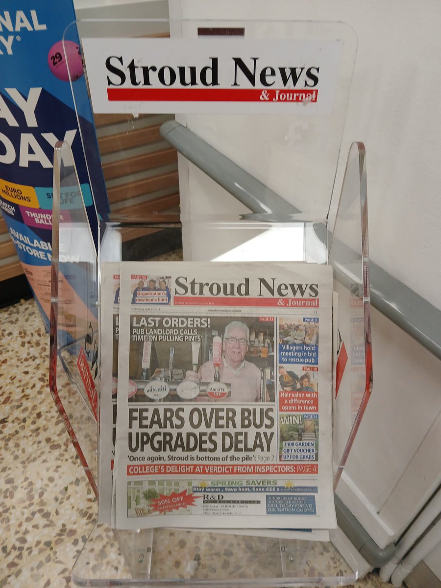 Calls for the Buses 🚌 infrastructure to be upgraded in the Stroud District (more late buses again would be also great 👍)