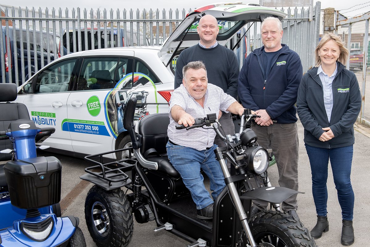 Driffield Mobility provide bespoke adaptations to vehicles for both drivers and passengers, from hand controls, scooter/wheelchair and person hoists to fully Wheelchair Accessible Vehicles (WAVs) with drive from wheelchair capability. 

Read more here: 👇
driffieldmobility.co.uk