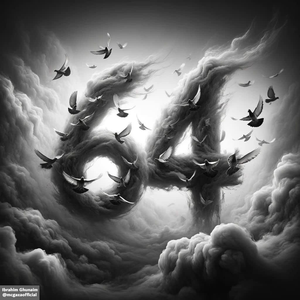 Don’t worry, only 64 people were k!lled in Gaza in the last 24 hours‼️

#Gaza #Genocide