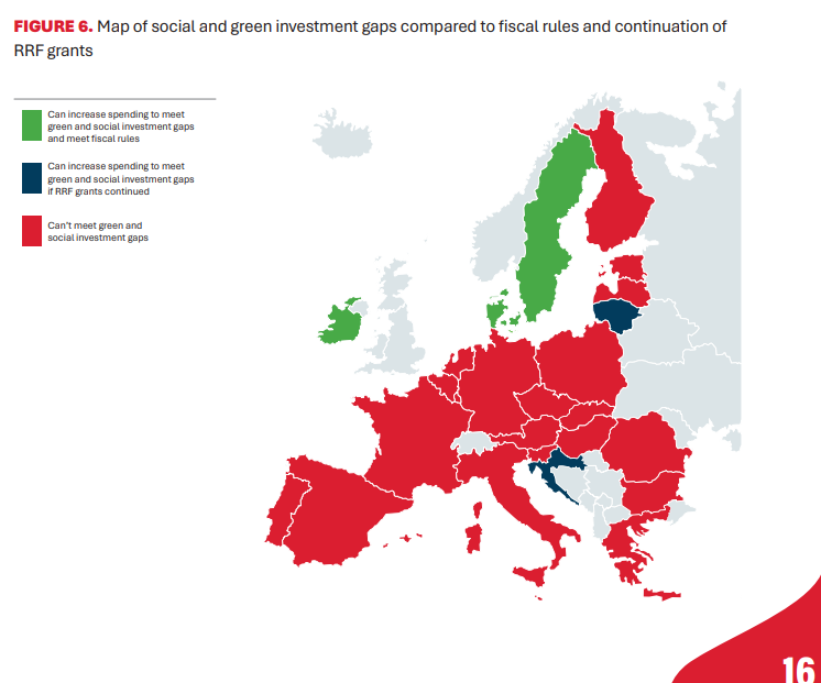 Die neuen EU-Fiskalregeln lassen nur 3 Ländern genügend Spielräume für die nötigen sozialen & ökologischen Investitionen. Deshalb unterstützen wir als Teil von FiscalMatters den offener Brief für einen neuen EU-Zukunftsfonds für die Transformation!👇 eeb.org/library/suppor… 1/2