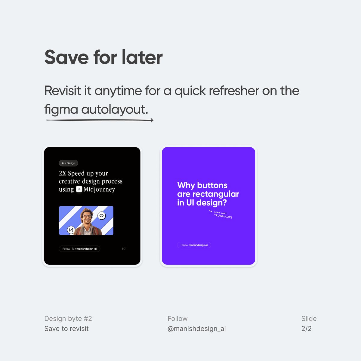 There's this one tip that makes a significant change in the way you use auto layout. Mostly does the job.

#ux #uxdesign #Webdesign #mobiledesign #figma