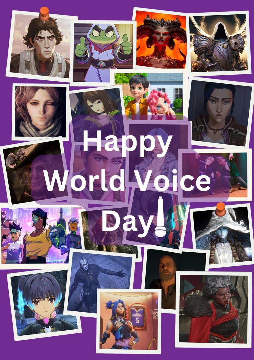 LiquidVioletUK's tweet photo. Happy #WorldVoiceDay! https://t.co/fU1Iw66UH0