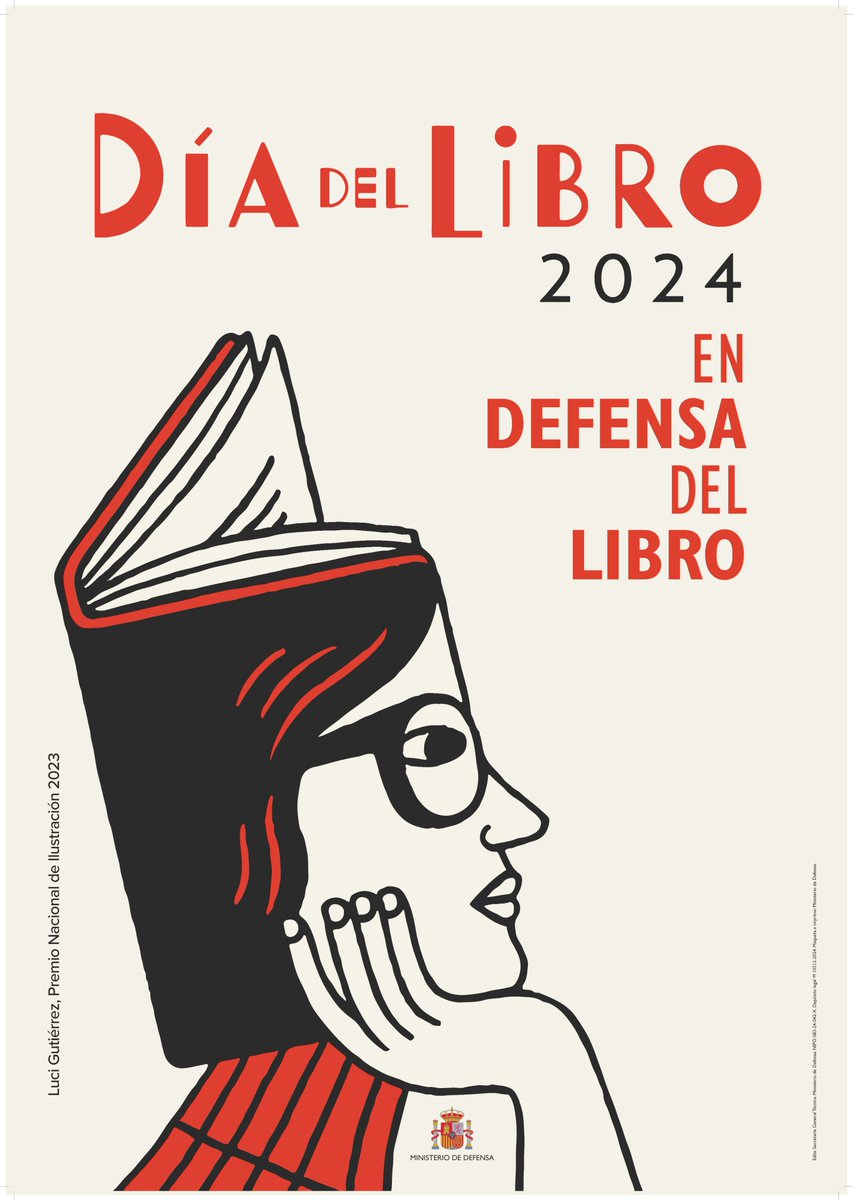 💥CONCURSO DÍA DEL LIBRO📢

1⃣ Síguenos y haz RT a este post  

2⃣ Cita 1 referencia sobre la presencia de la mujer en las fuerzas armadas, incluida en nuestro catálogo colectivo: bit.ly/4cVGC0N

📚Puedes ganar un magnífico libro

⌛️¡Tienes hasta el viernes 26! ⏳