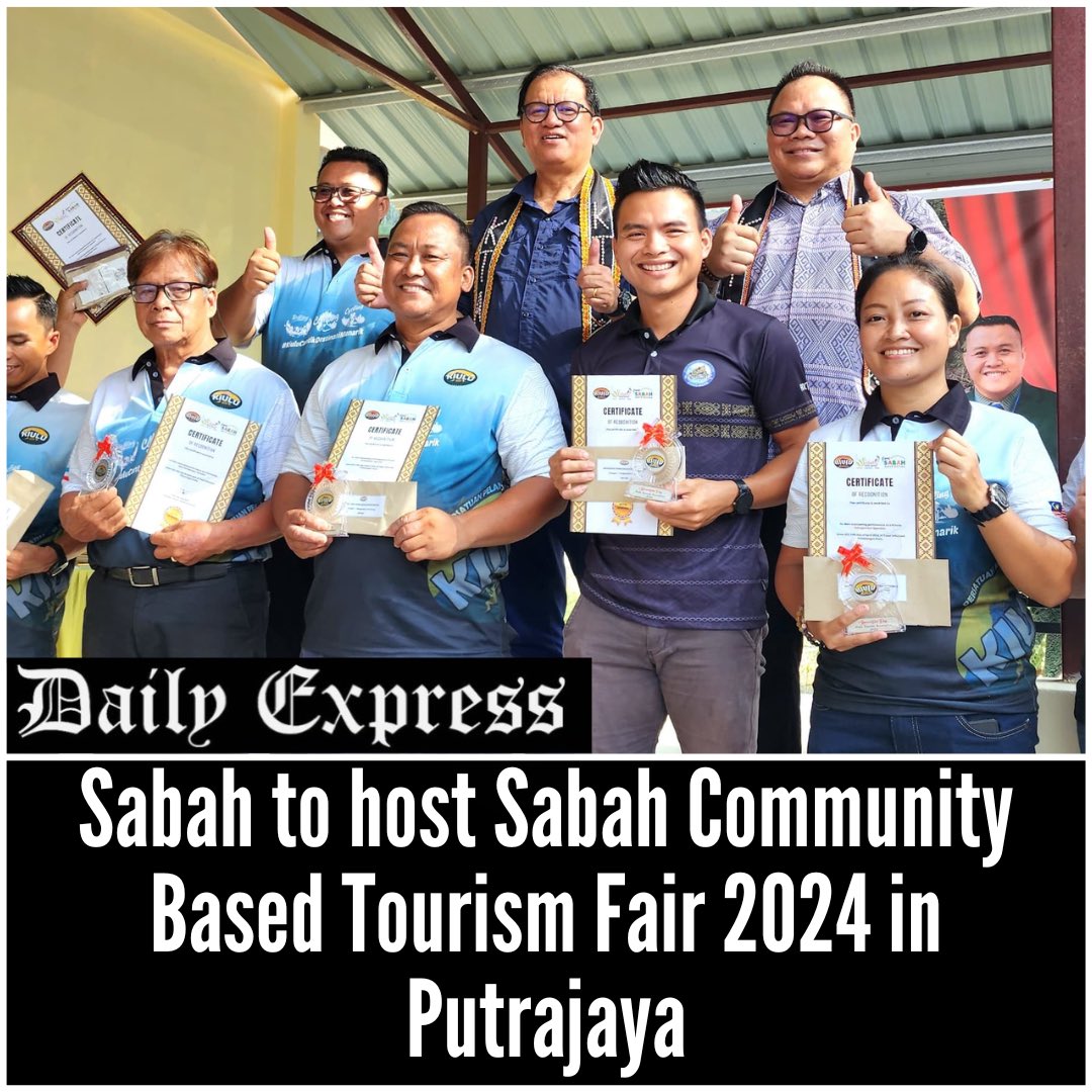 KIULU: Sabah Community Based Tourism Fair 2024 (CBTF), which promotes the State’s authentic countryside experiences, will be promoted outside the State for the first time.