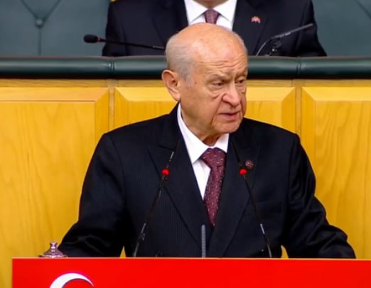 Turkish nationalist leader #Bahceli: “#Israel & #Iran staged a theatrical performance to cover up the #Gaza massacre and draw attention in different directions”. Bahceli doesn't want to comment on the Turkish play 'in defense of Gaza', periodically staged by #Erdogan? #Turkey