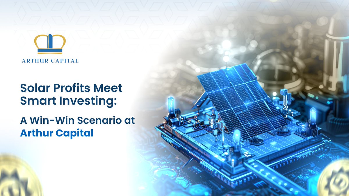 Invest in Arthur Capital and win with solar energy! 🌞

Your investment grows our solar farms and brings you >5% annual bonus. Sustainable, profitable, perfect. ☀️💰 

#WinWinScenario #ArthurCapital