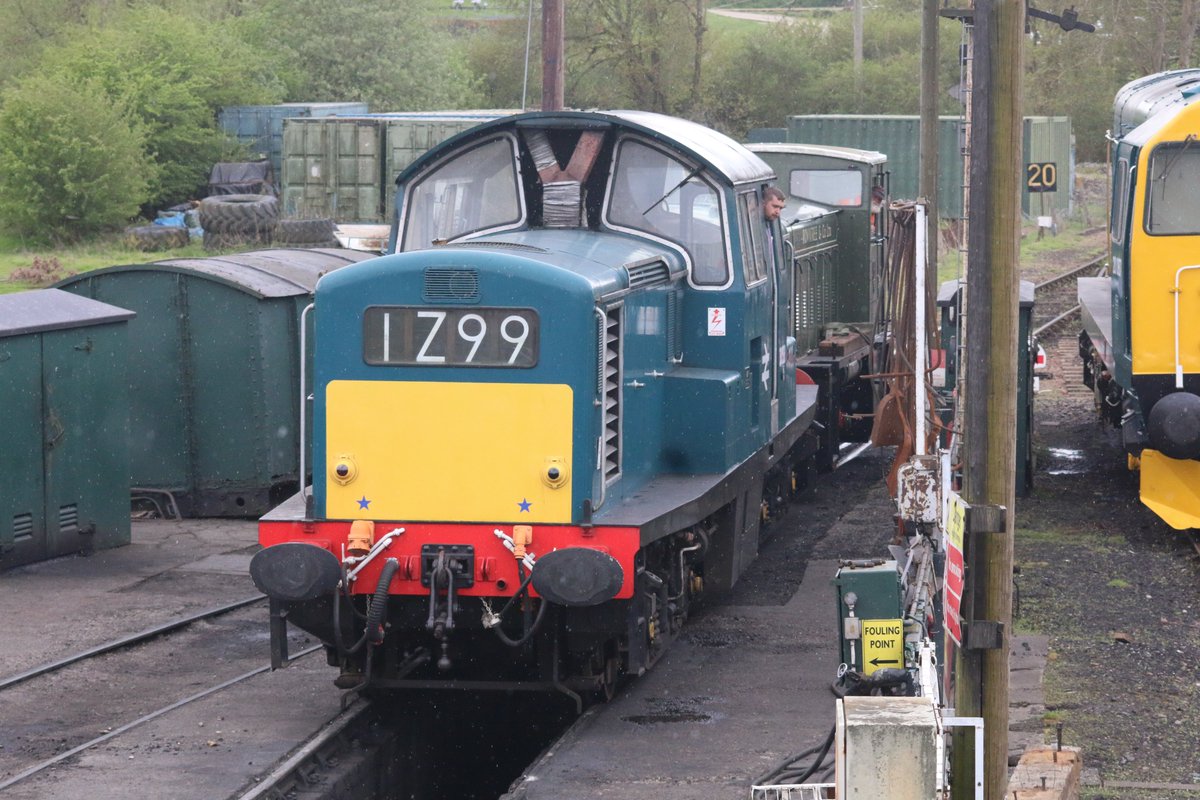 beeranddiesels's tweet image. Class 17 Clayton D8568 seen at Rolvenden on the KESR on 15/04/2024. #Class17 #Clayton @kesroperating